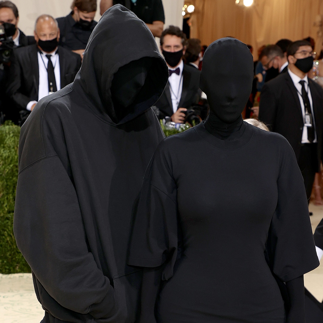 Did Kanye West Attend the 2021 Met Gala With Kim Kardashian? The Truth About Her Masked Date - E! Online - Forbes Alert